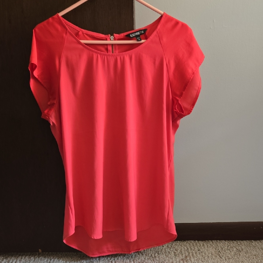 Express Women's Coral Blouse